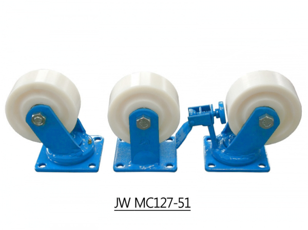 바퀴직경 127mm(5") 단조캐스터 시리즈 JW FC 127-51