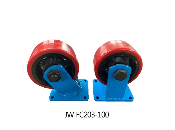 바퀴직경 203mm(8") 단조캐스터 시리즈 JW FC/MC 203-100