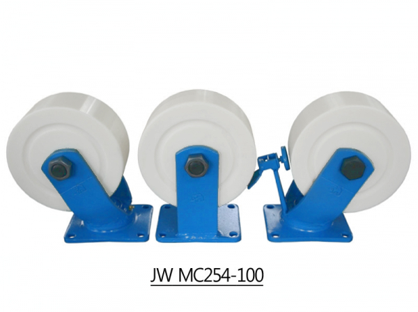 바퀴직경 254mm(10") 단조캐스터 시리즈 JW FC/MC 254-100