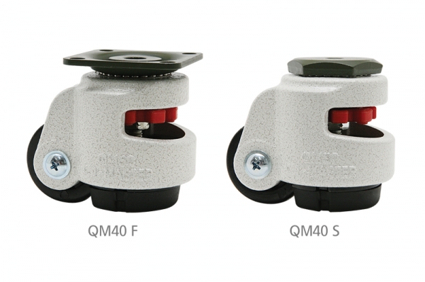 높낮이 조절 캐스터 QM40(50) (F/S)
